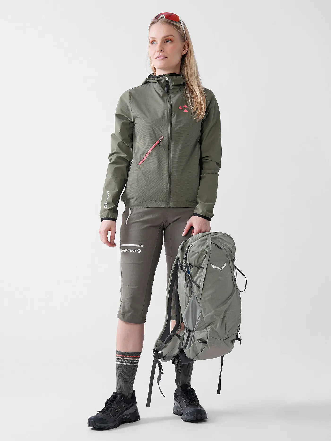 MARTINI | Damen Softshell Hybridjacke Trektech Hoodie | 